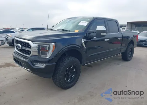 2022 Ford F-150 Platinum z USA, uszkodzony, nr VIN 1FTFW1E89NFB63098